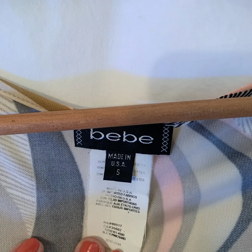 Stylish Multicolor Patterned Dress - Picture 3 of 3